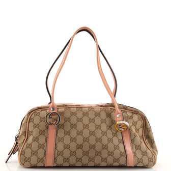 Gucci Twins Boston Bag GG Canvas