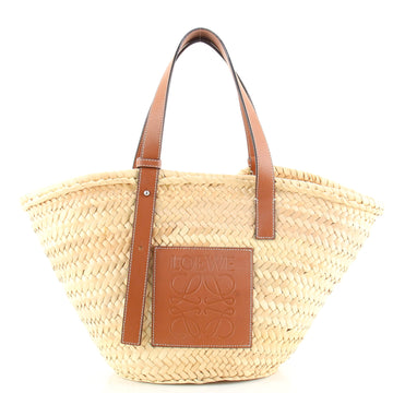 Loewe Basket Tote Raffia Medium