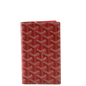 Goyard Grenelle Passport Holder Coated Canvas