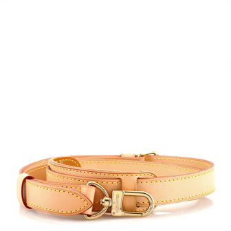 Louis Vuitton Adjustable Shoulder Strap Vachetta Leather 12mm