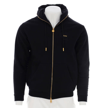 Versace x Kith Men's Full Zip Hoodie Cotton