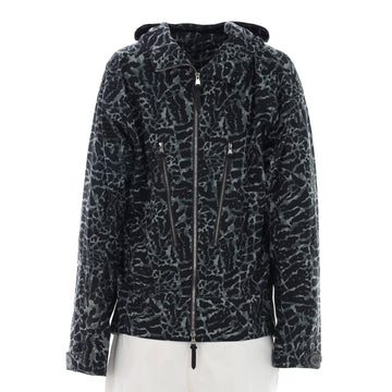 Louis Vuitton Men's Hooded Zip Parka Printed Polyester