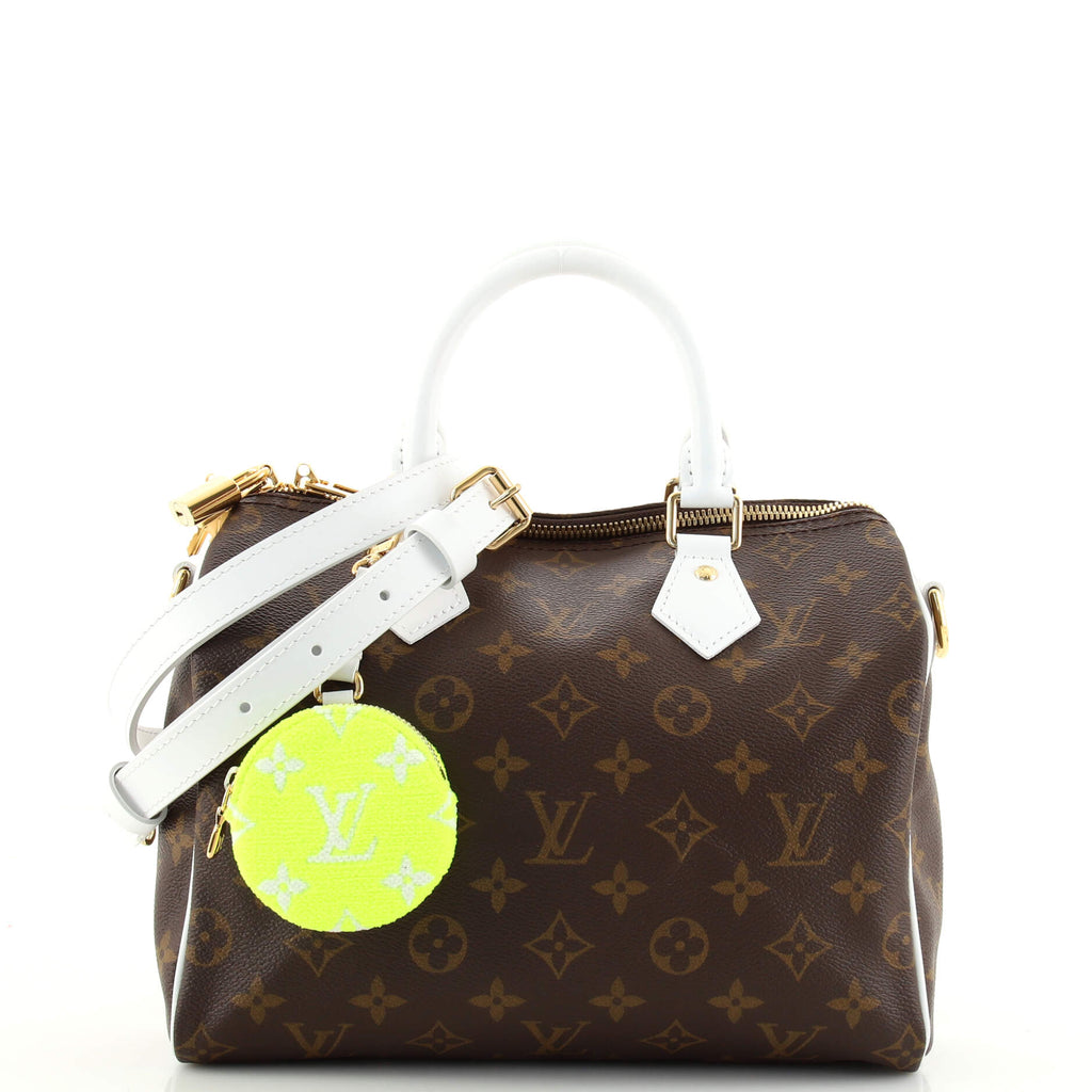 Louis Vuitton Speedy Bandouliere Bag Limited Edition World Tour Monogram  Canvas 30 Brown 125911286