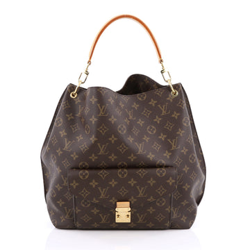 Louis Vuitton Metis Hobo Monogram Canvas brown