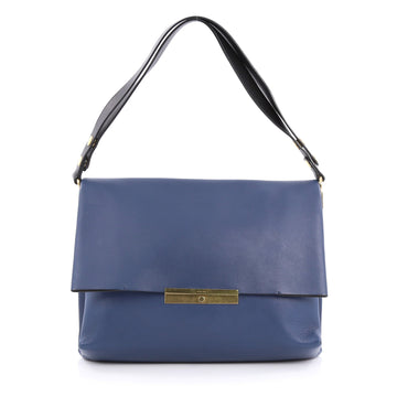 Celine Blade Shoulder Bag Leather