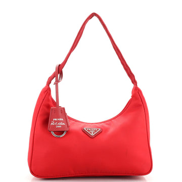 Prada Re-Edition 2000 Hobo Tessuto Mini