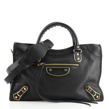 Balenciaga City Classic Metallic Edge Bag Leather Medium