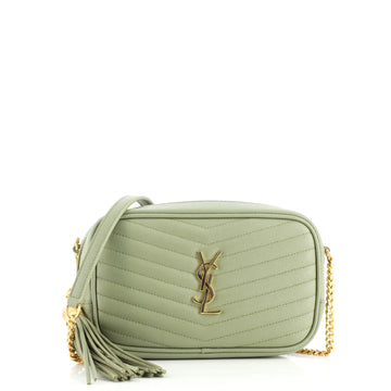 Saint Laurent Lou Camera Bag Matelasse Chevron Leather Mini