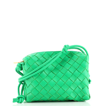 Bottega Veneta Loop Crossbody Bag Intrecciato Nappa Mini