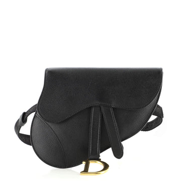 Christian Dior Saddle Belt Bag Leather
