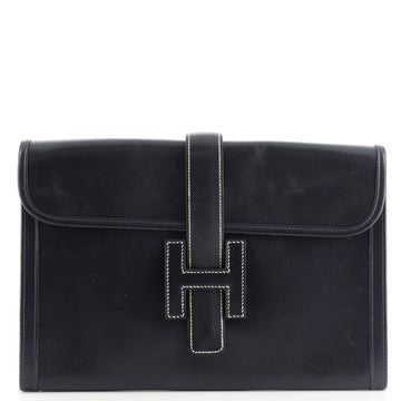 Hermes Jige Clutch Box Calf GM