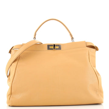 Fendi Peekaboo Bag Soft Leather Large