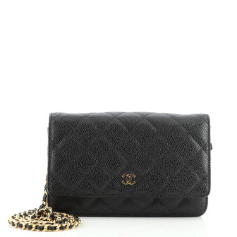 Chanel Wallet on Chain Quilted Caviar