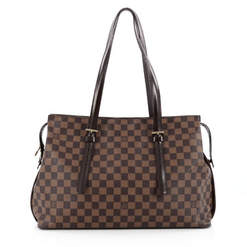 Louis Vuitton Chelsea Handbag Damier Brown