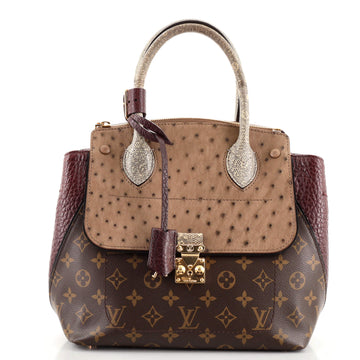 Louis Vuitton Majestueux Tote Monogram Canvas and Exotics PM