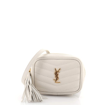 Saint Laurent Lou Camera Bag Matelasse Chevron Leather Baby