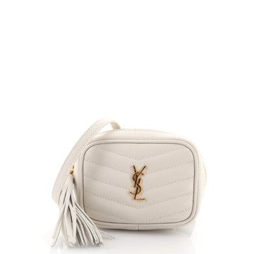 Saint Laurent Lou Camera Bag Matelasse Chevron Leather Baby