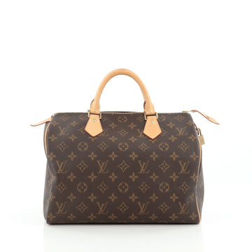 Louis Vuitton Speedy Handbag Monogram Canvas 30