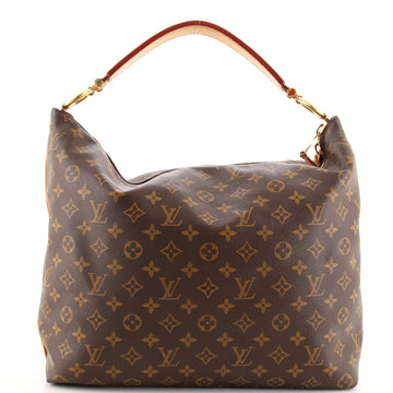 Louis Vuitton Sully Handbag Monogram Canvas MM