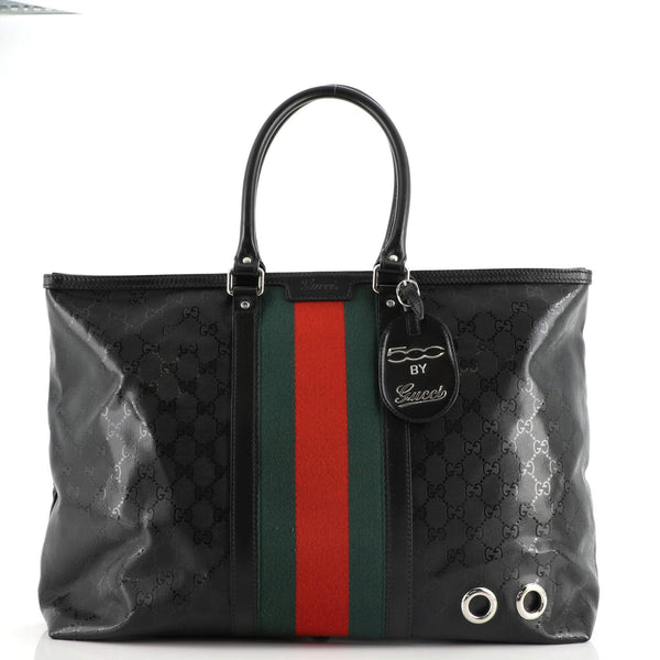 GUCCI ブラック トートバッグ 163991-