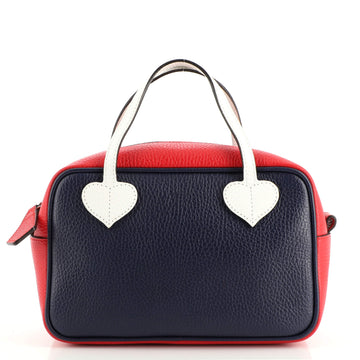 Gucci Kid's Heart Boston Bag Leather