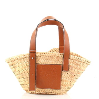 Loewe Basket Tote Raffia Small