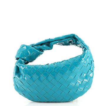 Bottega Veneta BV Jodie Hobo Intrecciato Patent Mini