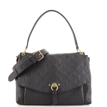 Louis Vuitton Blanche Handbag Monogram Empreinte Leather MM