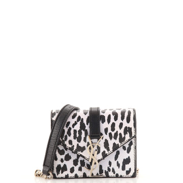 Saint Laurent Classic Monogram Candy Crossbody Bag Printed Leather Toy
