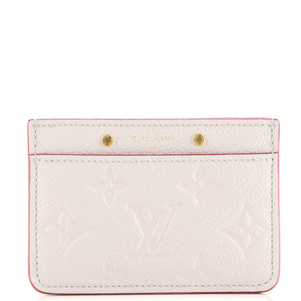 Louis Vuitton Card Holder Monogram Empreinte Leather