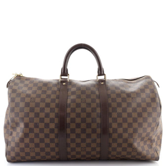 Louis Vuitton Keepall Bag Damier 50
