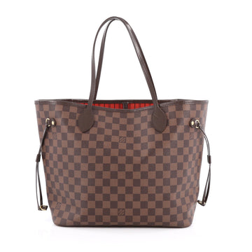 Louis Vuitton Neverfull NM Tote Damier MM brown