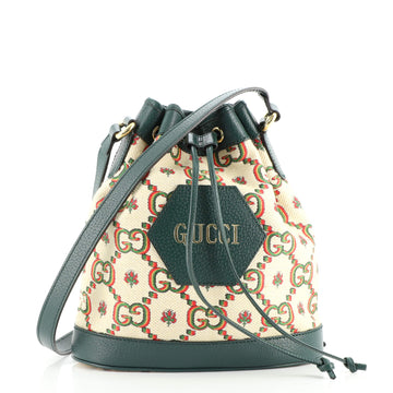 Gucci 100 Bucket Bag Limited Edition Canvas