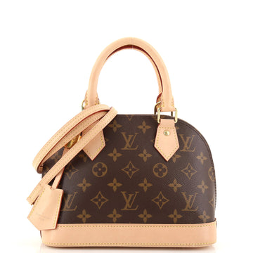 Louis Vuitton Alma Handbag Monogram Canvas BB