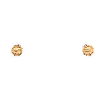Cartier Love Stud Earrings 18K Yellow Gold