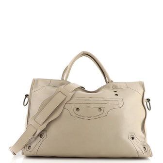 Balenciaga Blackout City Bag Leather Medium