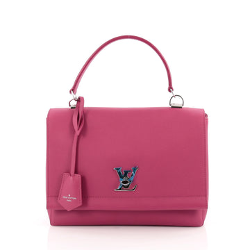Louis Vuitton Lockme II Bag Leather Pink