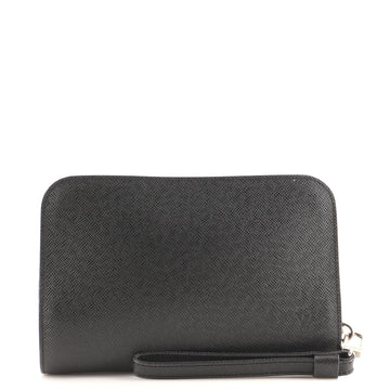 Louis Vuitton Pochette Baikal Clutch Taiga Leather