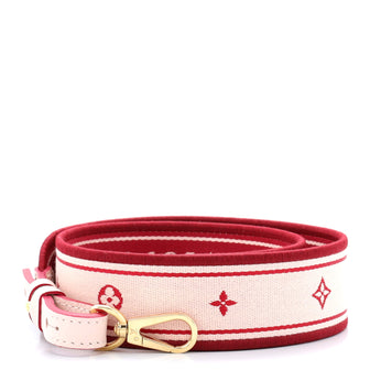 Louis Vuitton Logo Shoulder Strap Jacquard Wide