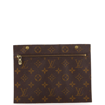Louis Vuitton Randonnee Pochette Monogram Coated Canvas