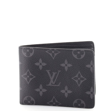 Louis Vuitton Multiple Wallet Monogram Eclipse Canvas