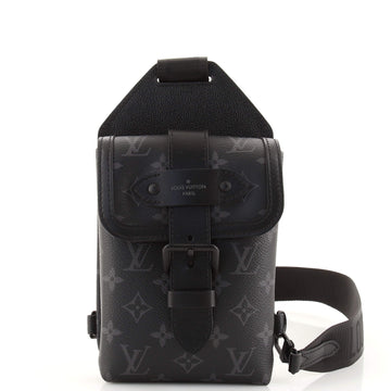 Louis Vuitton Saumur Slingbag Monogram Eclipse Canvas