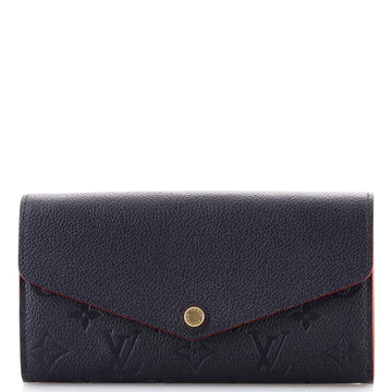 Louis Vuitton Sarah Wallet NM Monogram Empreinte Leather