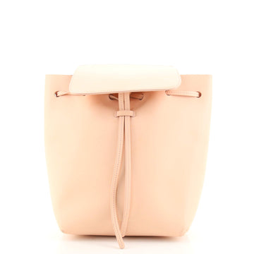 Mansur Gavriel Drawstring Backpack Leather Mini