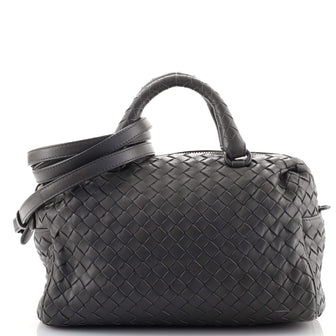Bottega Veneta Convertible Boston Bag Intrecciato Nappa Small