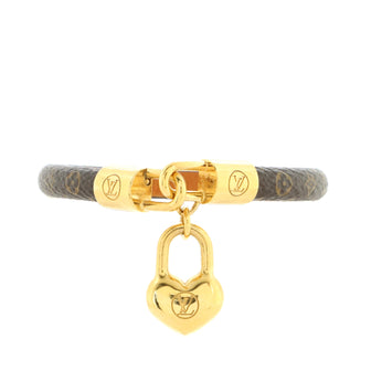 Louis Vuitton Crazy In Lock Bracelet Monogram Canvas with Metal