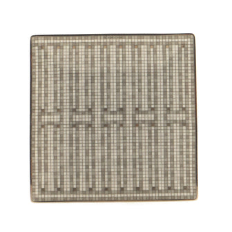Hermes Mosaique au 24 Square Plate No.2 Printed Porcelain