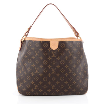 Louis Vuitton Delightful Handbag Monogram Canvas PM Brown