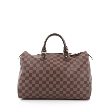 Louis Vuitton Speedy Handbag Damier 35 brown