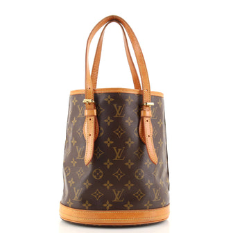 Louis Vuitton Petit Bucket Bag Monogram Canvas